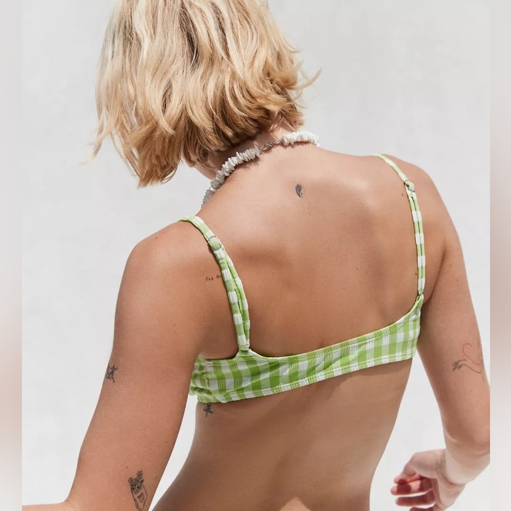 Urban Outfitters Out From Under Gingham Bikini, Size S P